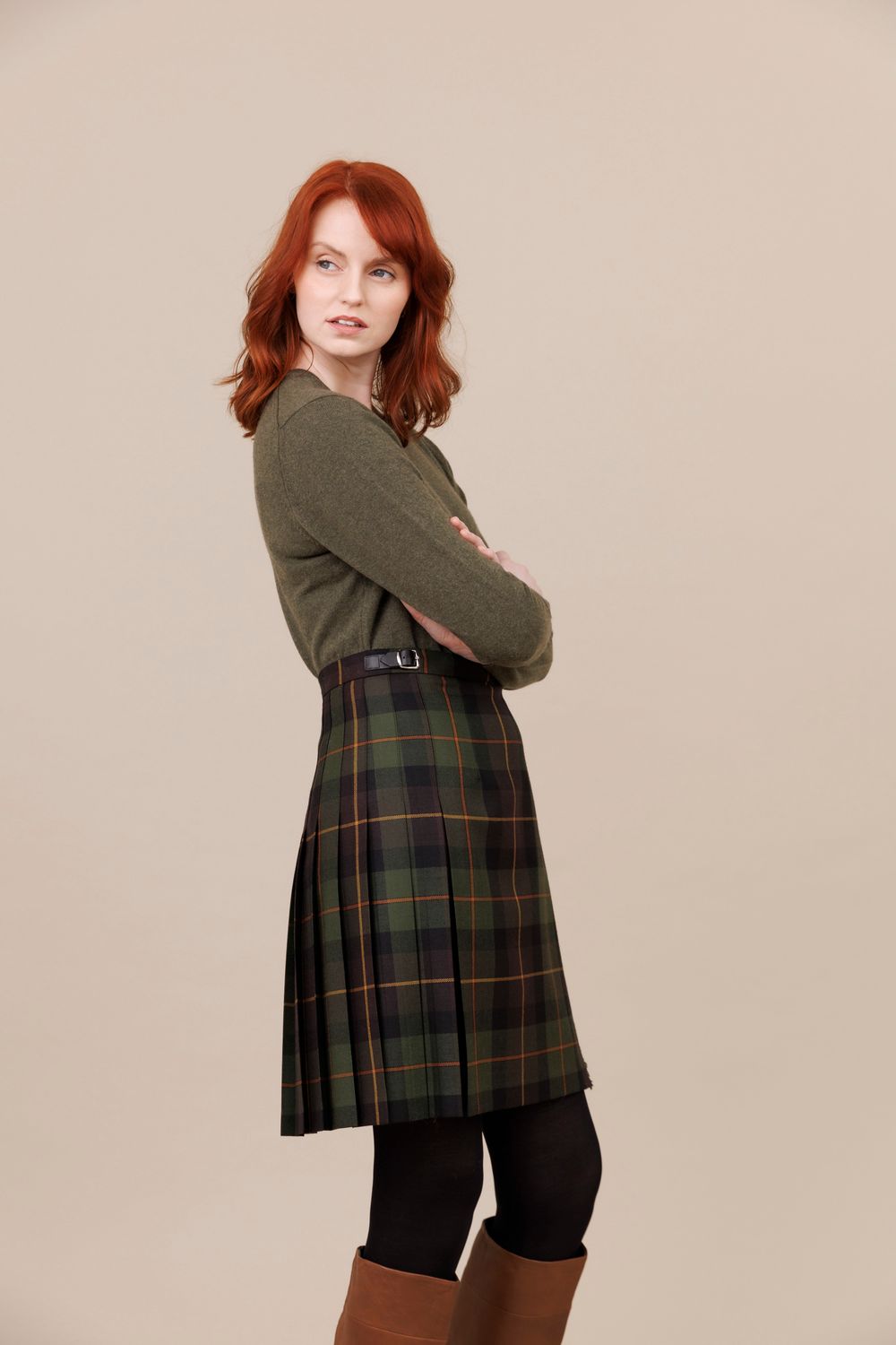 Derrycanan 100% Worsted Wool Short Kilt – O'Neil of Dublin